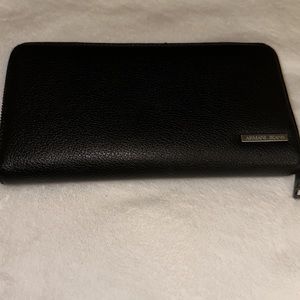 Armani Jeans Pebbled leather Wallet